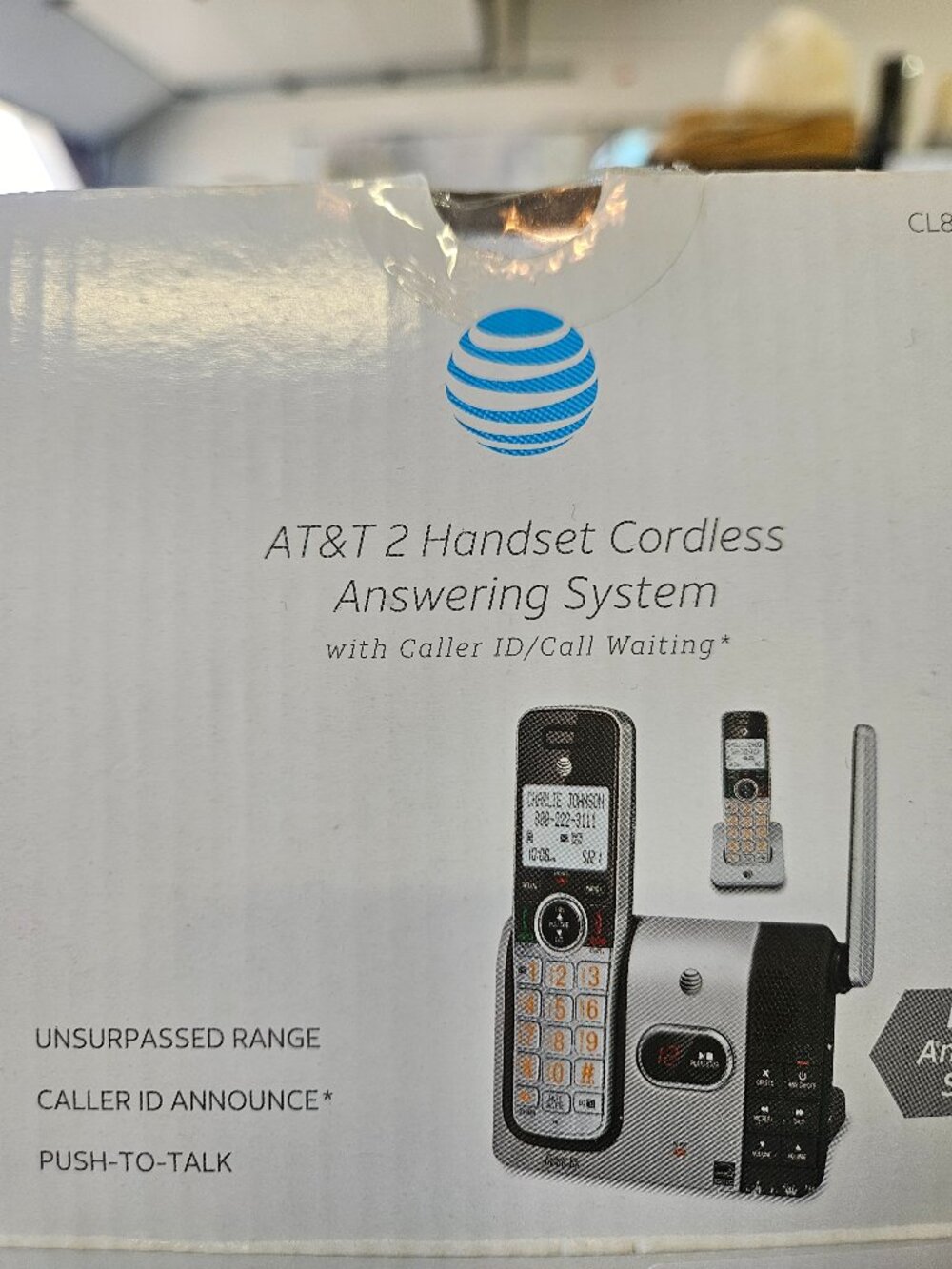 2 Handset Cordless Answering System; caller ID & call waiting by AT&T